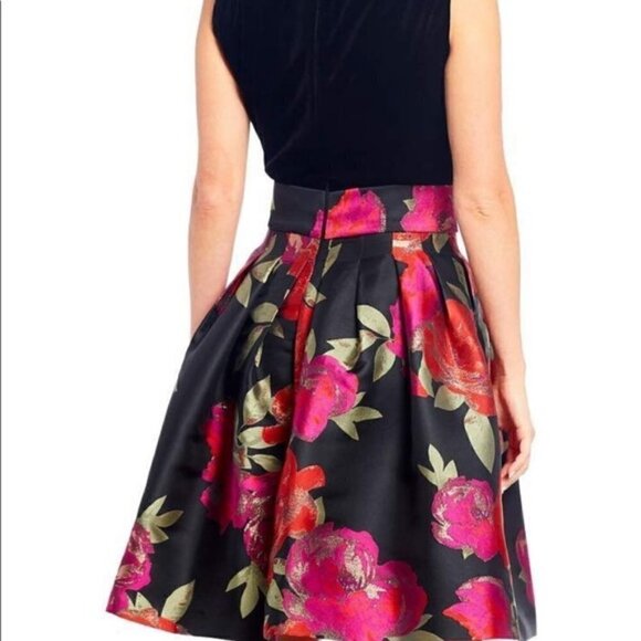 NWT Alex Marie floral tie waist  dress boho - Picture 2 of 10